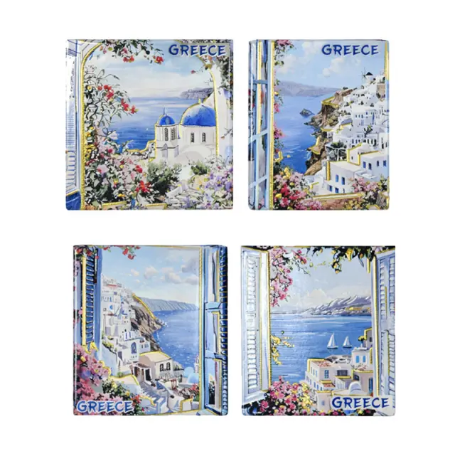 Σετ σουβέρ Greece 4τμχ - Coaster set 4pcs 026064 2