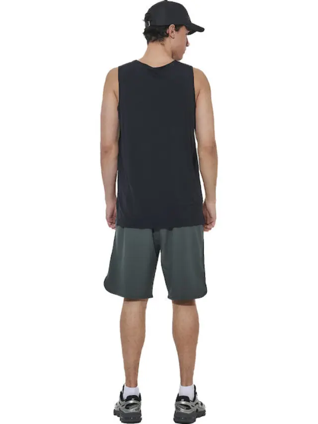 BODY ACTION MEN'S LIGHTWEIGHT YOGA TANK TOP BLACK - M 2