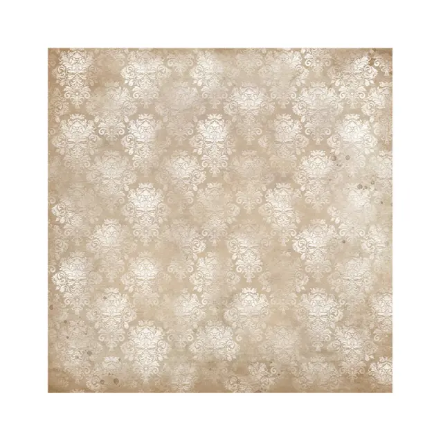 Τυπωμένο ύφασμα Stamperia, 30x30cm, 4 τεμ, Golden Harmony 3