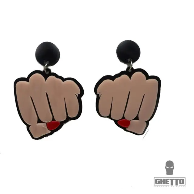 Ghetto Acrylic Earrings Punk
