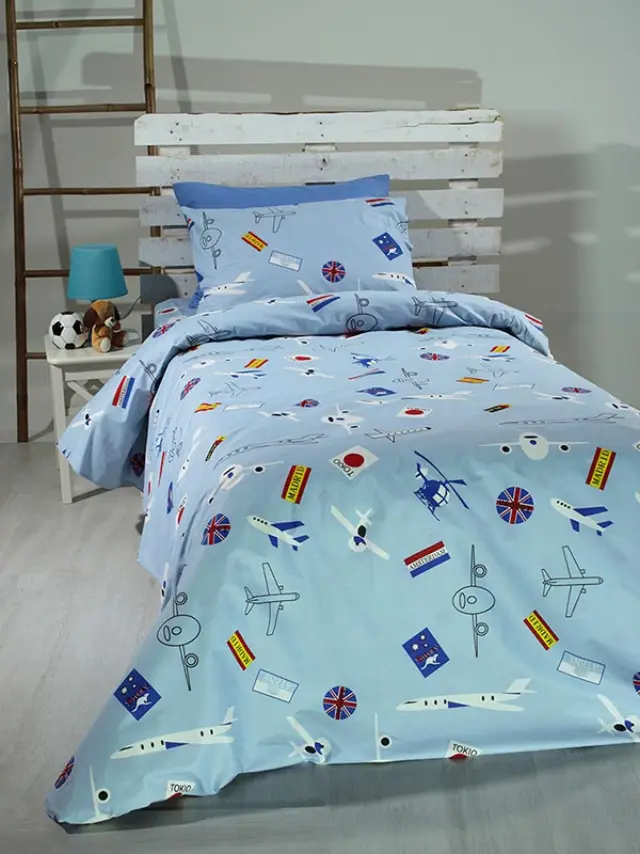 Σετ Σεντόνια Cotton Feelings 08 Μονό με λάστιχο(105x205+30) Sunshine