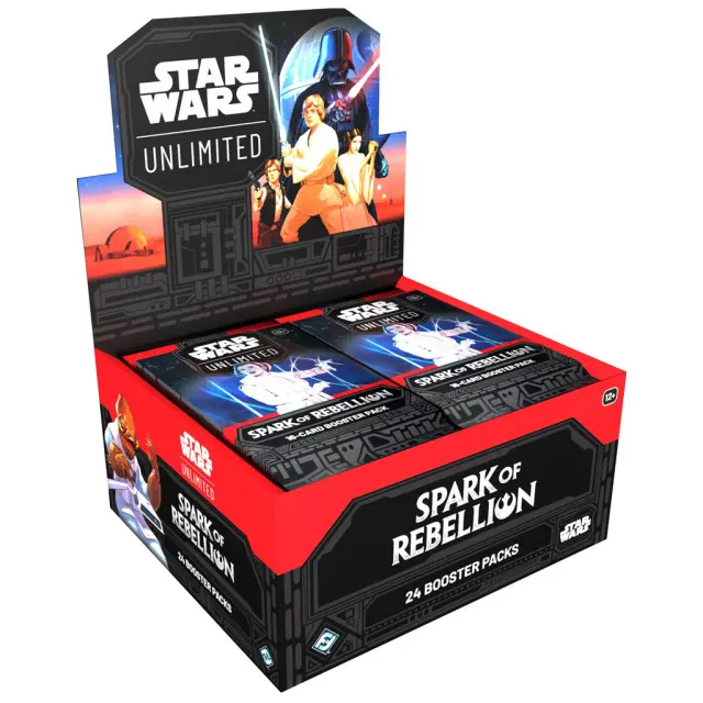 FFG - Star Wars: Unlimited - Spark of Rebellion Booster Display (24 Booster) - EN