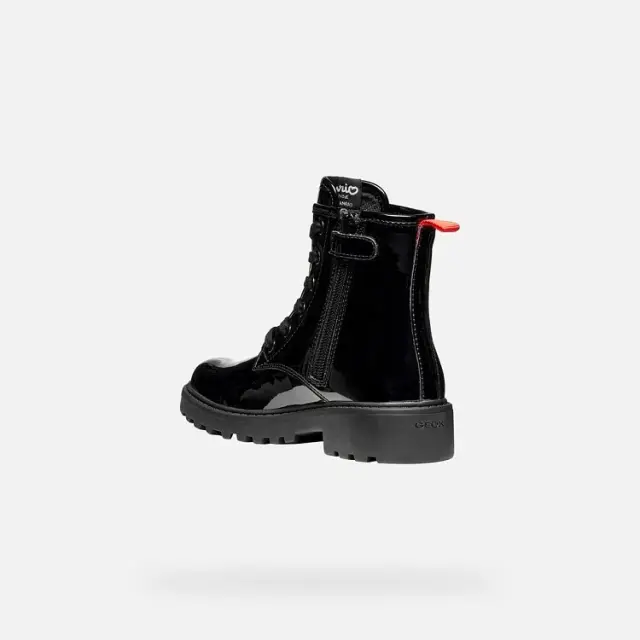 Παιδικό Παπούτσι για Κορίτσι Geox J Casey Girl x Hello Kitty Black(Μεγέθη 28-36) ΜΑΥΡΟ 3
