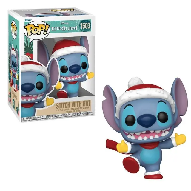 Φιγούρα Funko POP! Disney: Lilo + Stitch – Stitch with Hat #1503 Vinyl Figure