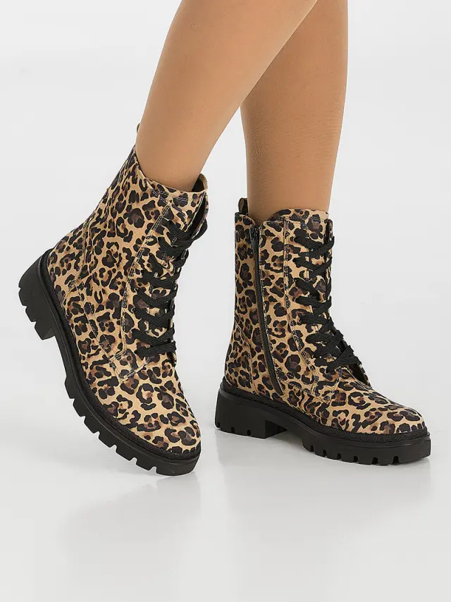 Gabor Μποτάκια Γυναικείο δέρμα suede Prints GAB/72745 80-NATUR 2