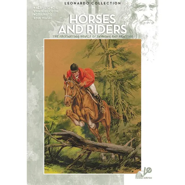 Βιβλίο Ζωγραφικής Leonardo No11 - Horses & Riders