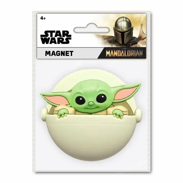 Μαγνητάκι THE MANDALORIAN - The Child in bed - 3D foam collectible magnet 29011