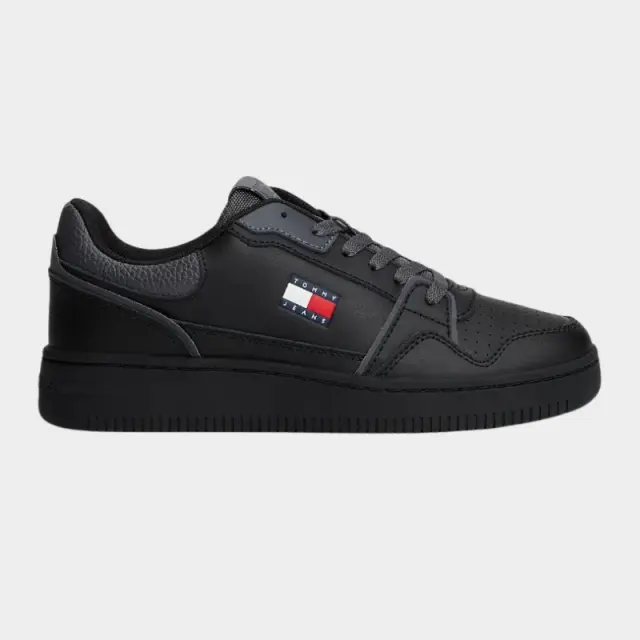 Tommy Hilfiger - Γυναικεία Sneakers Th Retro Basket Sneaker EN0EN02839-BDS Μαύρο - 40