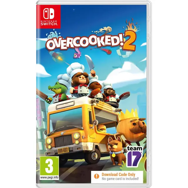 Overcooked 2 code in box - Nintendo Switch