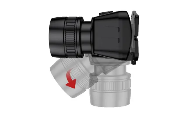 Superfire HL50 head flashlight, 150lm, USB 3
