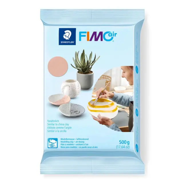 Πηλός Αυτοξηραινόμενος Staedtler FIMO Air Basic - Flesh - 500gr
