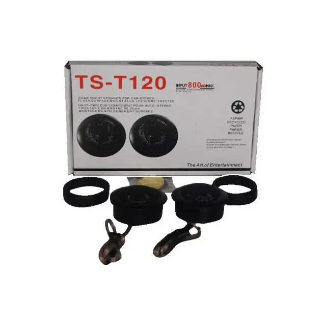 ΣΕΤ TWEETER ΑΥΤΟΚΙΝΗΤΟΥ ΣΤΡΟΓΓΥΛΑ TS-T120