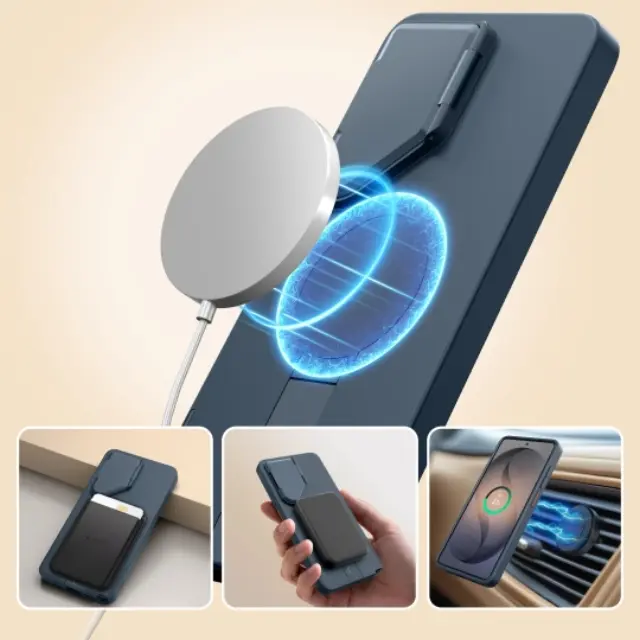Tech-protect Kevlar Aura Magsafe Galaxy S26 Ultra Navy Blue 3