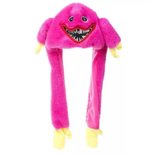 OEM Παιδικό Kαπέλο Huggy Muggy με Kινούμενα Xεράκια Ρoζ, One Size
