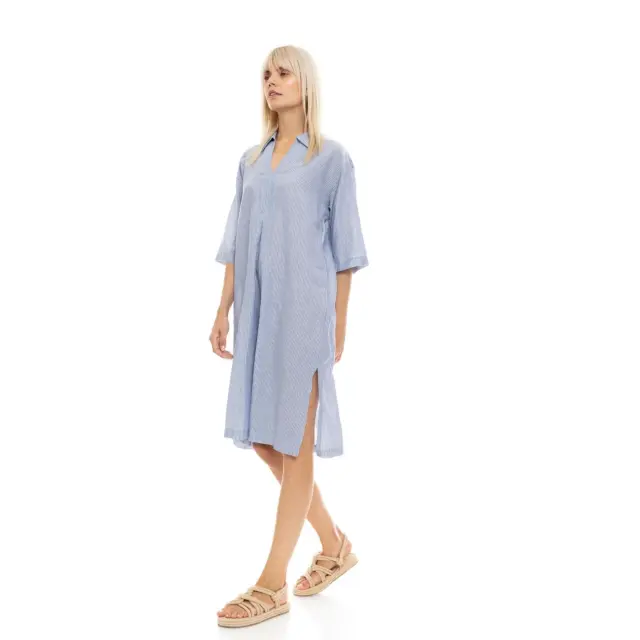Beachwear B527 BLUE STRIPE by Pink Label - M 3