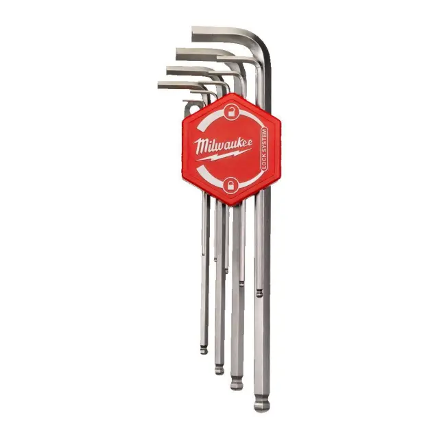 Milwaukee 4932478621 - Σειρά κλειδιά ALLEN μπίλιας 9 τεμ