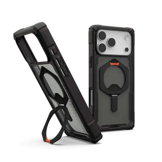 UAG Plasma XTE Magsafe,Black/Pop Orange - iPhone 17 Pro Max