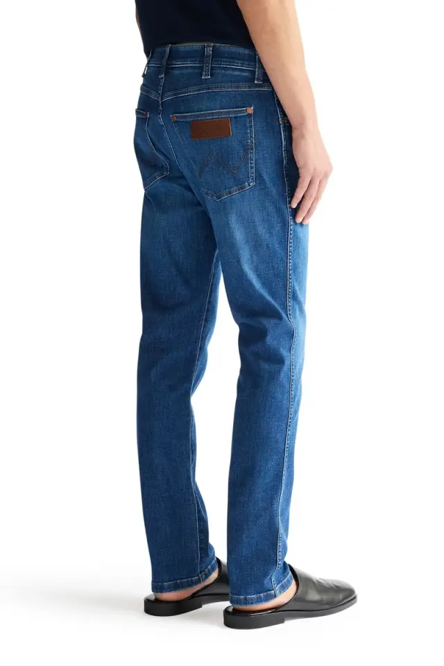 Wrangler Ανδρικό LARSTON DANDELION SUMMER Τζιν Παντελόνι 112378853 – Blue - 30W 32L 2