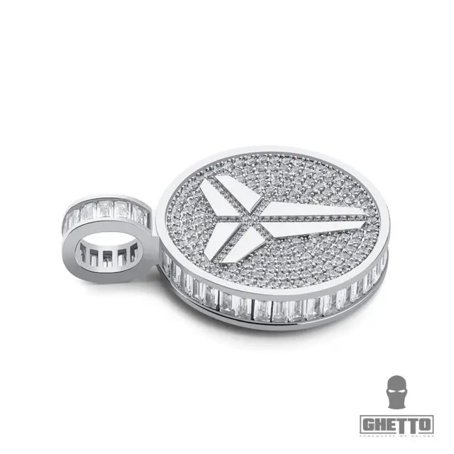 Ghetto Hip Hop Black Mamba Men Basketball Silver