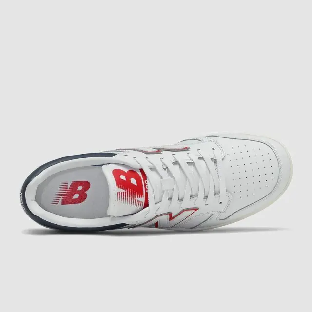 Δερμάτινο Sneaker New Balance 480 BB480LWG Άσπρο Κόκκινο - 37.5 3