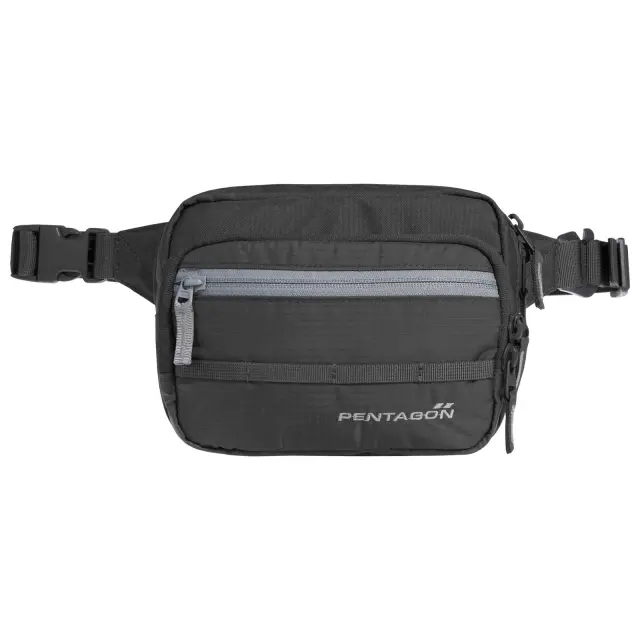 Pentagon Protean Pouch 1.2lt-Tσαντάκι Mέσης 1.2 Λίτρων - 01-Black-Μαύρο