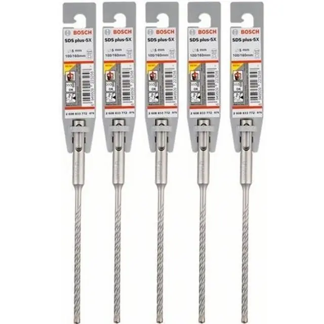 Τρυπάνι Πιστολέτου SDS PLUS-5X BOSCH 5x100x160mm