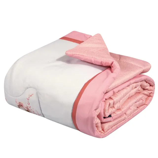 Κουβερλί Κούνιας 110x150 Essential Greenwich Polo Club 8853 Grey-Pink 100% Microfiber 3
