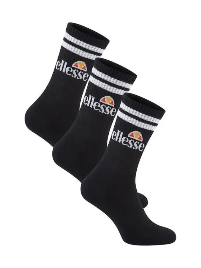 ELLESSE HERITAGE CORE PULLO 3PK-ΚΑΛΤΣΕΣ ΑΝΔΡΙΚΕΣ BLACK