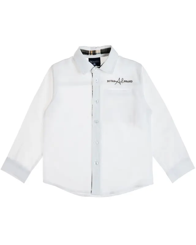 Πουκάμισο 100% cotton με κέντημα