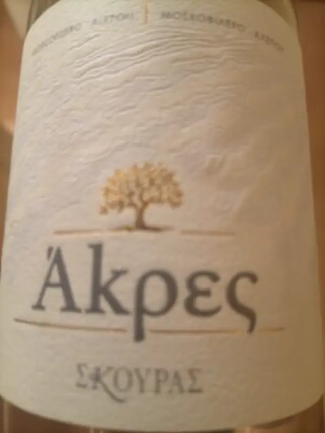ΚΤΗΜΑ ΣΚΟΥΡAΣ ΑΚΡΕΣ ΛΕΥΚΟ 750ml