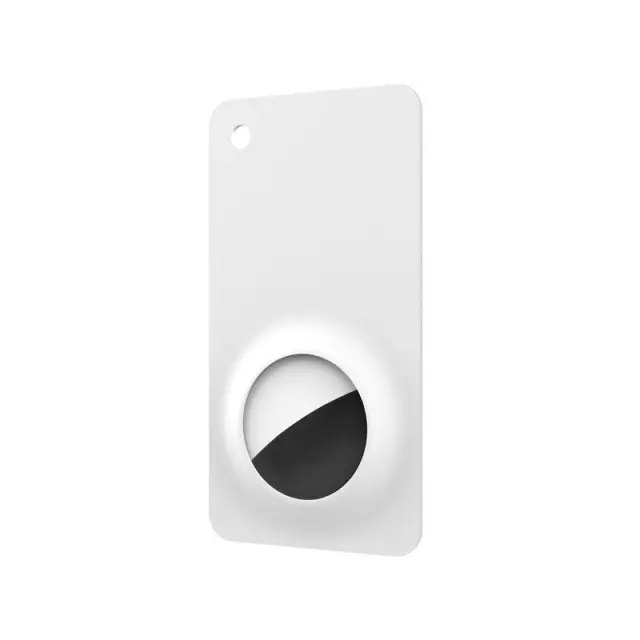 Mobile Origin AirTag Wallet Card, white