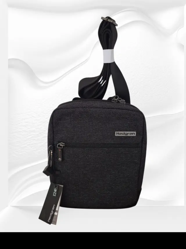 Hedgren Walker Blended Vertical Crossbody Asphalt - Τσαντάκι Ωμου.