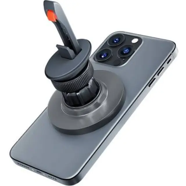 3mk® MagSafe Μαγνητική Βάση Κινητού Αυτοκινήτου για Αεραγωγό - Μαύρο 3