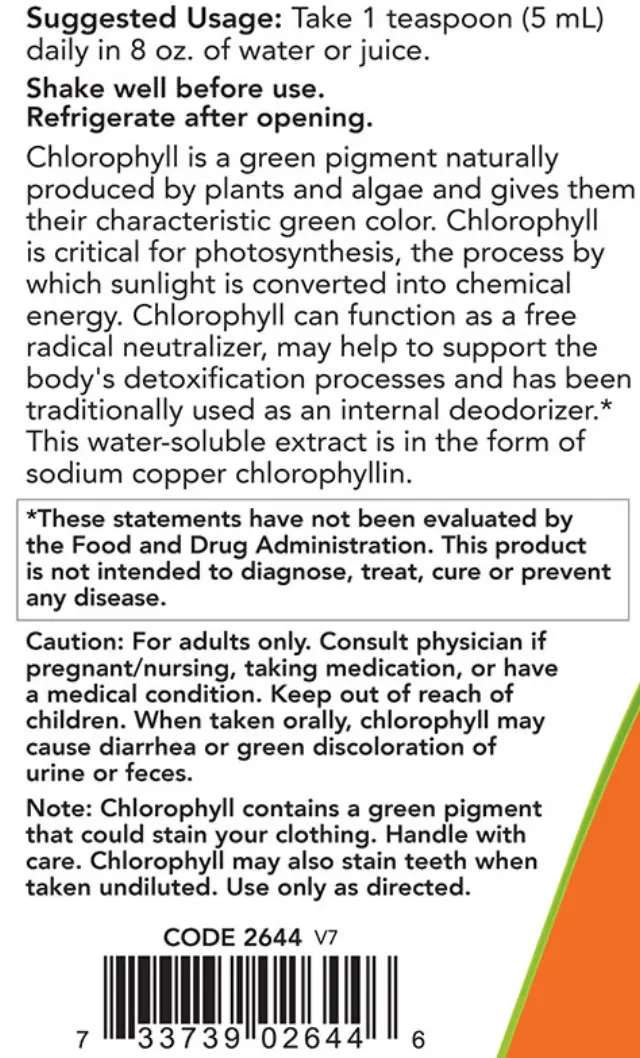 Now Foods Chlorophyll Liquid 3