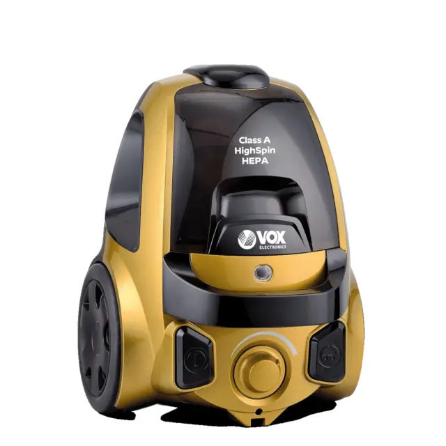 Ηλεκτρική Σκούπα 800W Με Κάδο 2lt Κίτρινο/Μαύρο VOX SL159G by ArteLibre 2