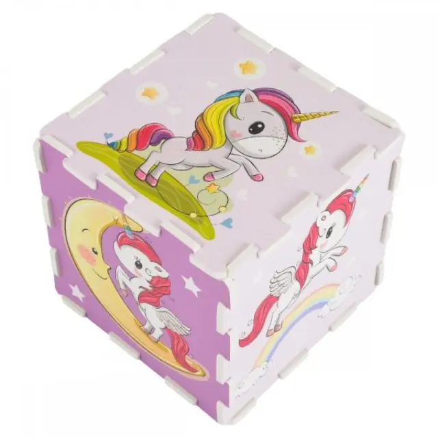 Moni Toys Χαλάκι - Puzzle Δαπέδου 9Τ. Unicorns 0350 3