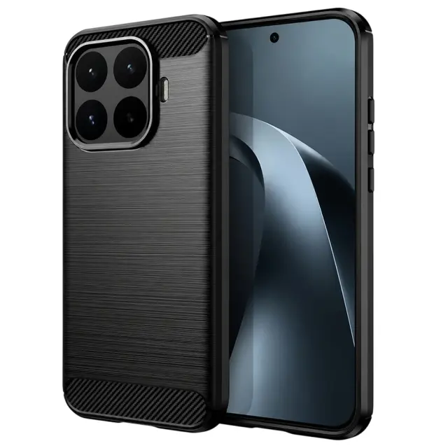 Techsuit® Carbon Silicone Θήκη για Xiaomi 17T - Black