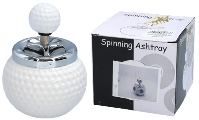 Κεραμικό Τασάκι Αντιανεμικό Spin - Σχέδιο Golf 2