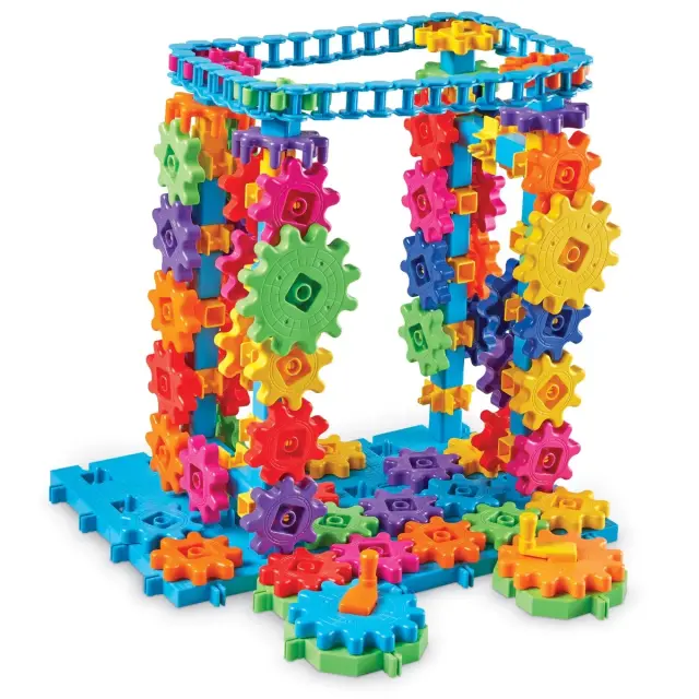 Learning Resources Εκπαιδευτικό Παιχνίδι Gears! Gears! Gears!® Mega Builds Construction Set για 4+ ετών LER 9249 3