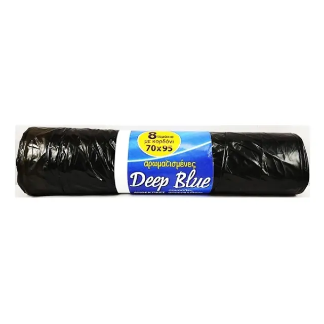 Softline Fresher Σακούλες Απορριμάτων με Κορδόνι σε Μπλε Χρώμα 70x95cm 10τμχ