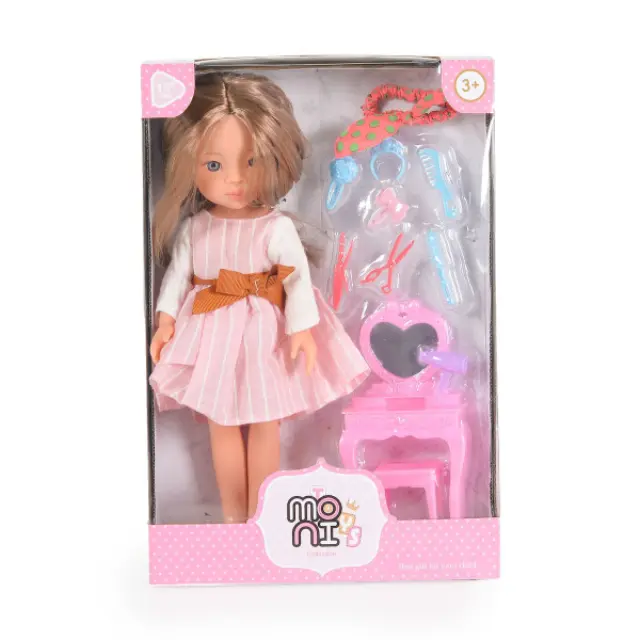 Moni Toys Κούκλα 33cm Με Αξεσουάρ LS1303-4