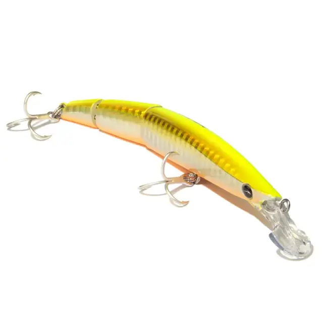 Τεχνητό Seaspin Buginu 115 Bìu – Floating Jointed Minnow Υψηλής Σταθερότητας Vintage Orange 3