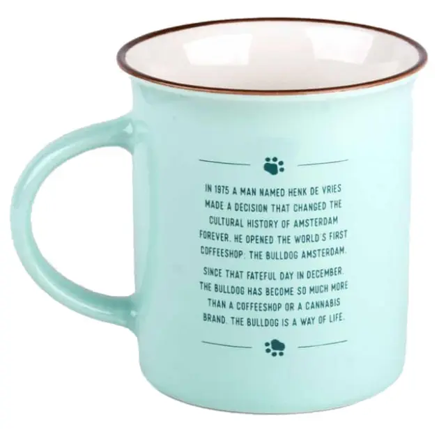 The Bulldog Amsterdam Coffee Mug Κεραμική Κούπα - Mint 2