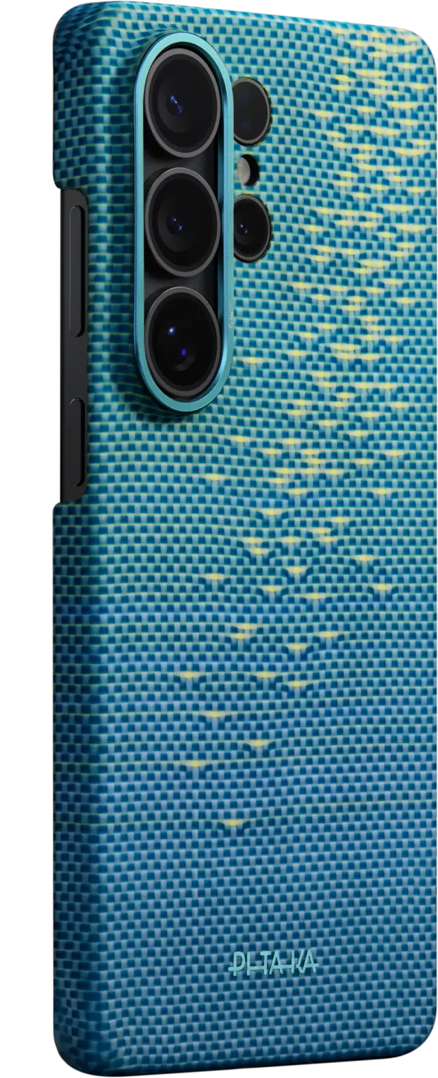 Pitaka Edge Case, Lucid Blue (Aaron Button) - Samsung Galaxy S26 Ultra