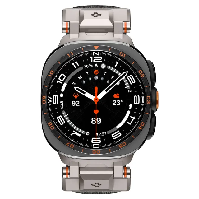 Spigen DuraPro Armor, black - Samsung Galaxy Watch Ultra 2/1 47mm 2