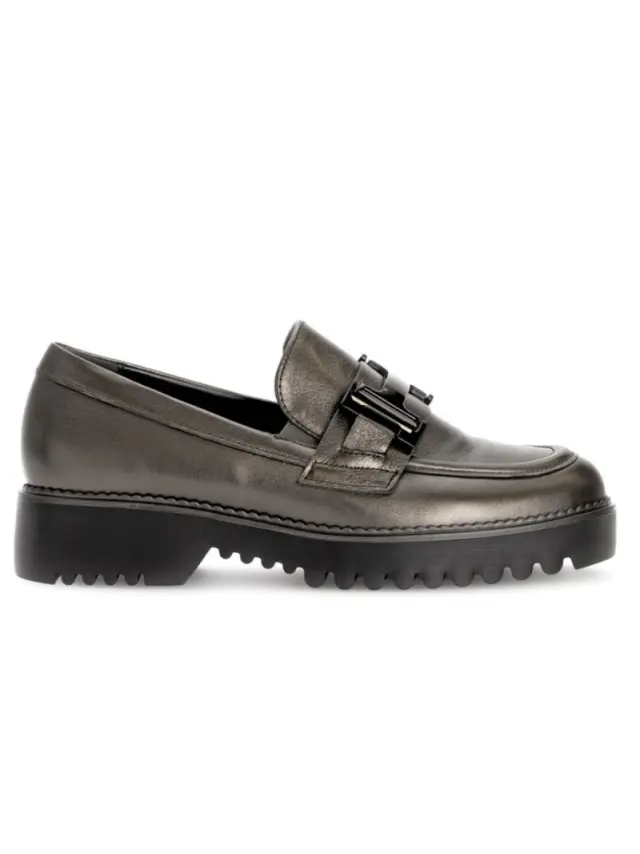Gabor Μοκασίνια-Loafers Γυναικείο δέρμα Μπρονζέ GAB/52452 89-SMOG 3