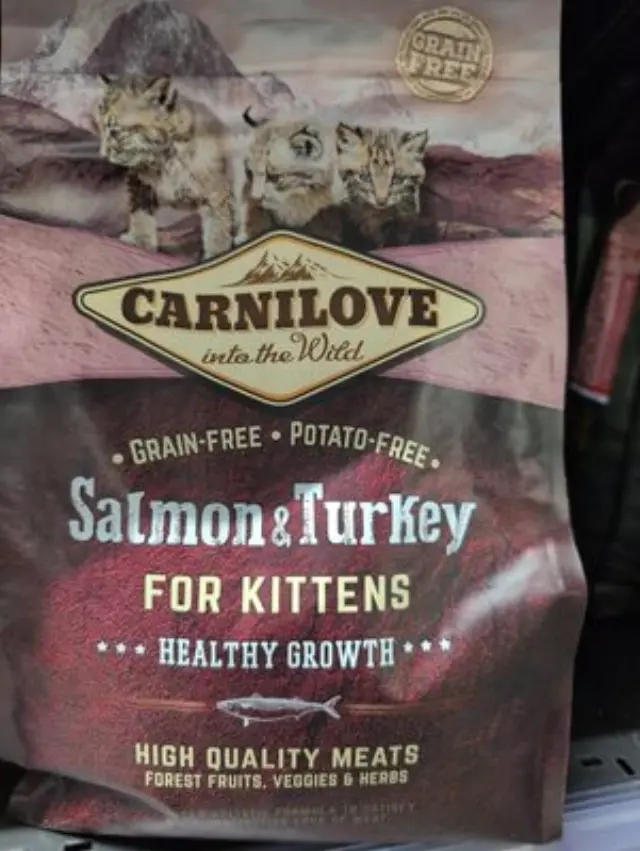 Carnilove Grain Free Kitten Salmon & Turkey 2Kg Healthy Growth Μονόχρωμο