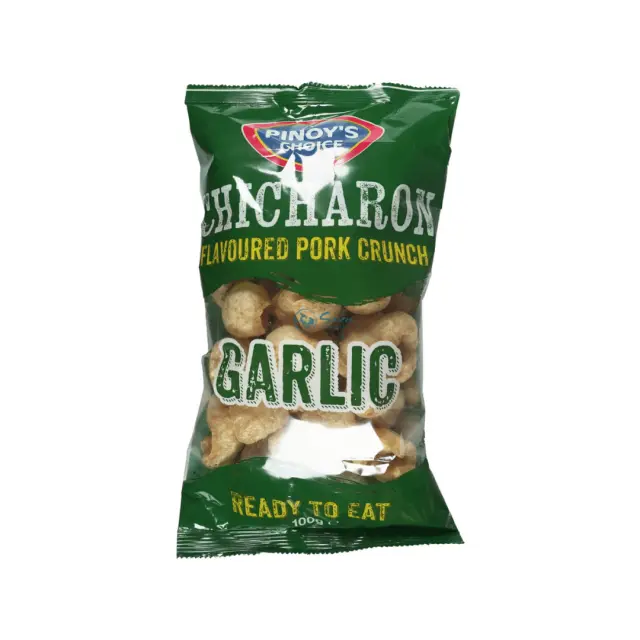 Pinoy's Choice Chicharon Pork Crunch Garlic 100gr