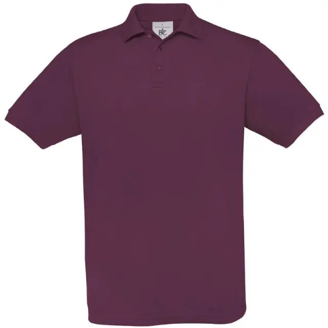 ΜΠΛΟΥΖΑΚΙ POLO ΑΝΔΡΙΚΟ ΚΟΝΤΟΜΑΝΙΚΟ B+C SAFRAN PU409 Burgundy-370