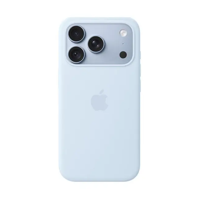 Apple iPhone 18 Pro Silicone Case with MagSafe Crisp Blue (MK8W4ZM/A)